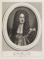 KG 12299
<br/>
Portret van Charles II.
<br/>
<em>Picart, Bernard (1673-1733)</em>